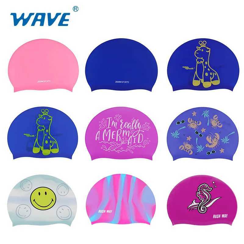 Swimming Pool Beach Swimming Adult Silicone Swimming Cap Mens and Womens Waterproof Solid Color Multi Color Swimming Cap CL241009