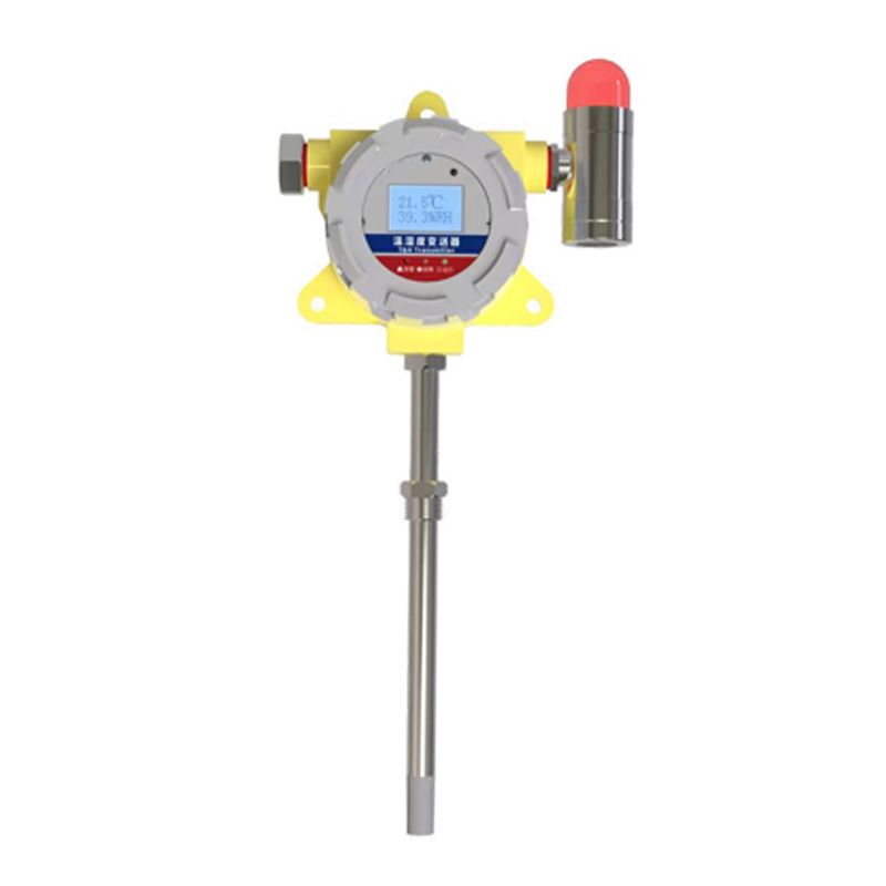 Industrial wall-mounted with display with sound and light carbon dioxide sensor full environmental factor detection and monitoring