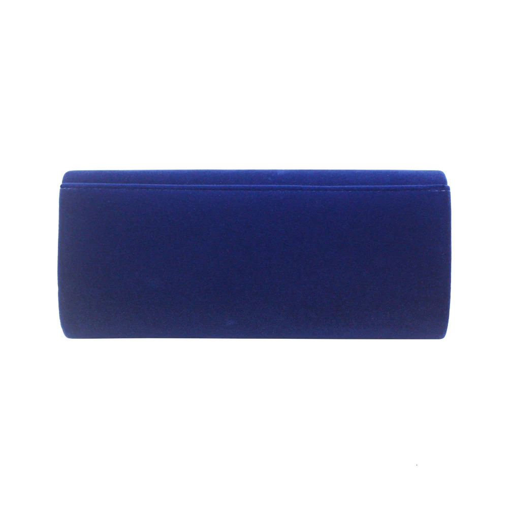Womens evening bag clutch wallet handbag with detachable chain strap used for weddings cocktails parties velvet solid color 241008