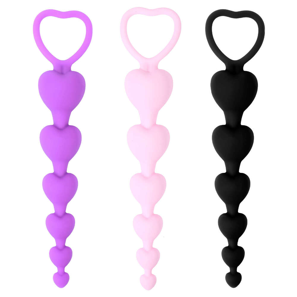 SM adult sex toys silicone anal plug couple products silicone pull beads cross-border manufacturer wholesale