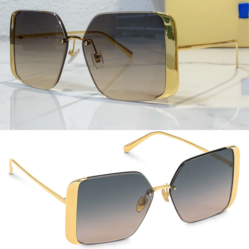 Designer Sunglasses 1994 Metal Half frame Woman Men Fashion Luxury sunglasses Stylish outdoor goggles Radiation Protection Anti-UV400 With box