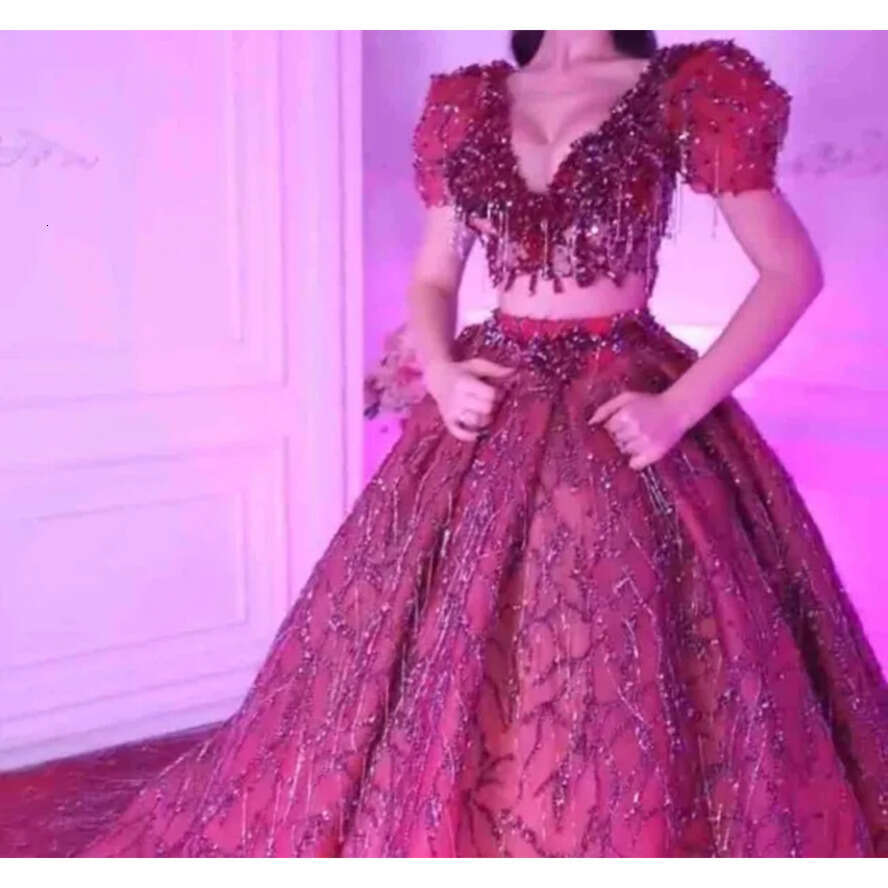 Sleeves 2020 Dress Short V-Neck Bride Gown Evening Dress A E Zipper Satin Modern Prom Dresses es