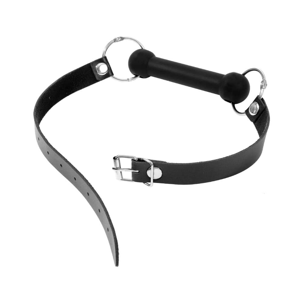 Sexy foreign trade adult products SM silicone mouth ball mouth opener mouth shackle mouth plug dog bone mouth ring manufacturer wholesale