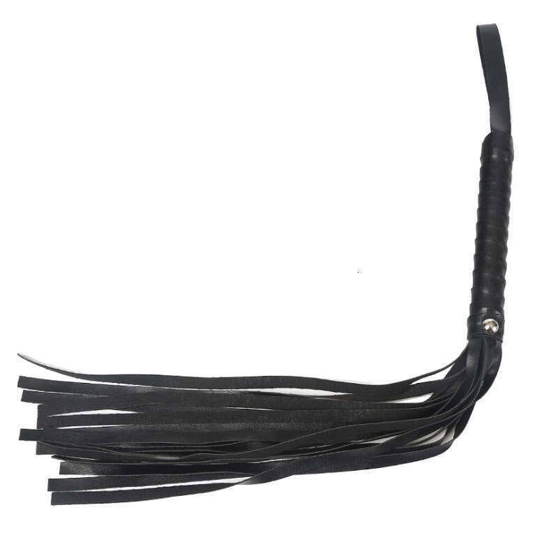 Cross border hot selling SM prop tassel small whip SP punishment training erotic leather whip alternative adult products