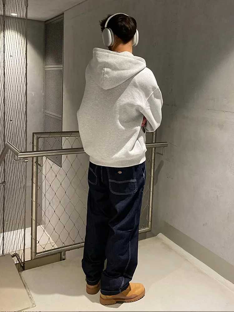 Men's Hoodies Sweatshirts Mens Tracksuits Fashion Tracksuit Men Suit Zipper Cardigan Jacket+Sweatpants Embroidery Running Fitness Basketball Q241