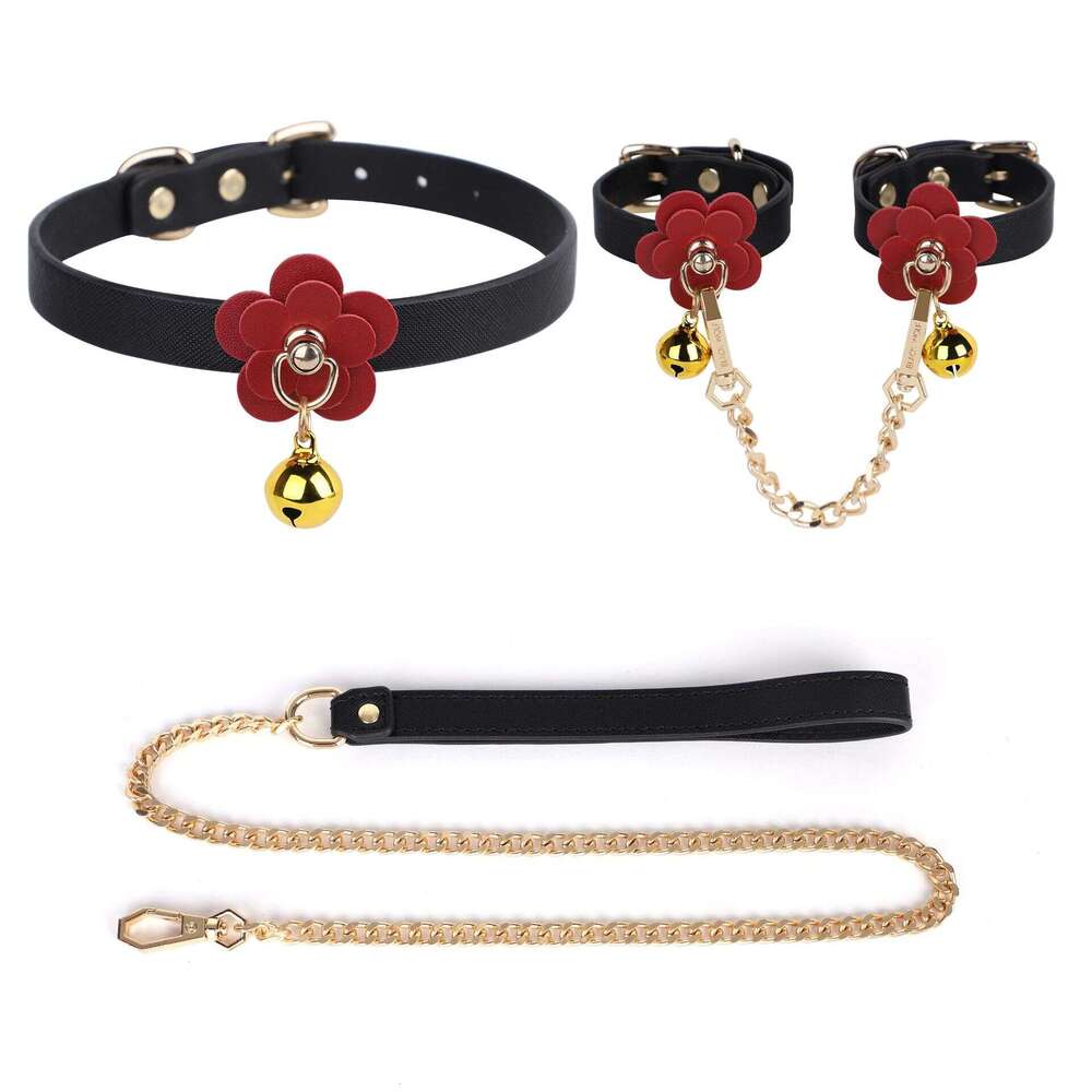 Sex toys, SM props, flower bells, collars, traction, SM binding, restraint, ringing, handcuffs, alternative adult products