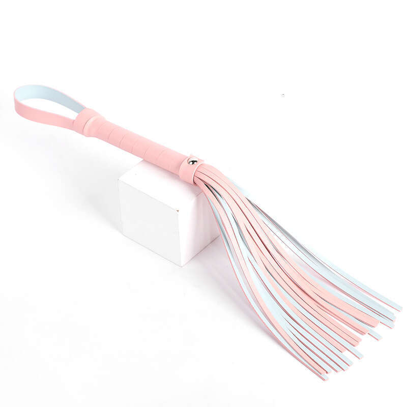 Alternative Sex SM Props Female Slave Training Punishment SP Whip Macaron Sex Leather Whip SM Adult Products