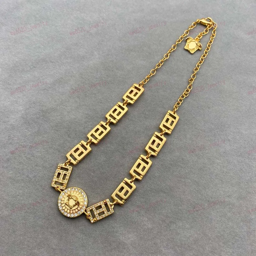 Designer Luxury Necklace Luxury Designer Cuba Link Choker Pendant Chain Necklaces Link With Box for Women Gift Jewelry