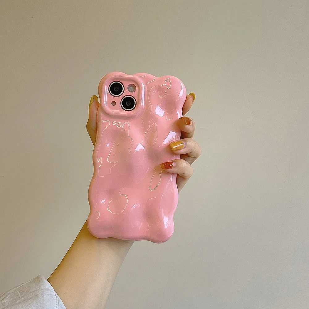 New Arrival Qianliyo 3D Bubble Wave Pattern Phone Case Suitable for iPhone 16 15 13 12 11 Pro Max 14promax 14pro Soft Anti Shock Back Cover T250321