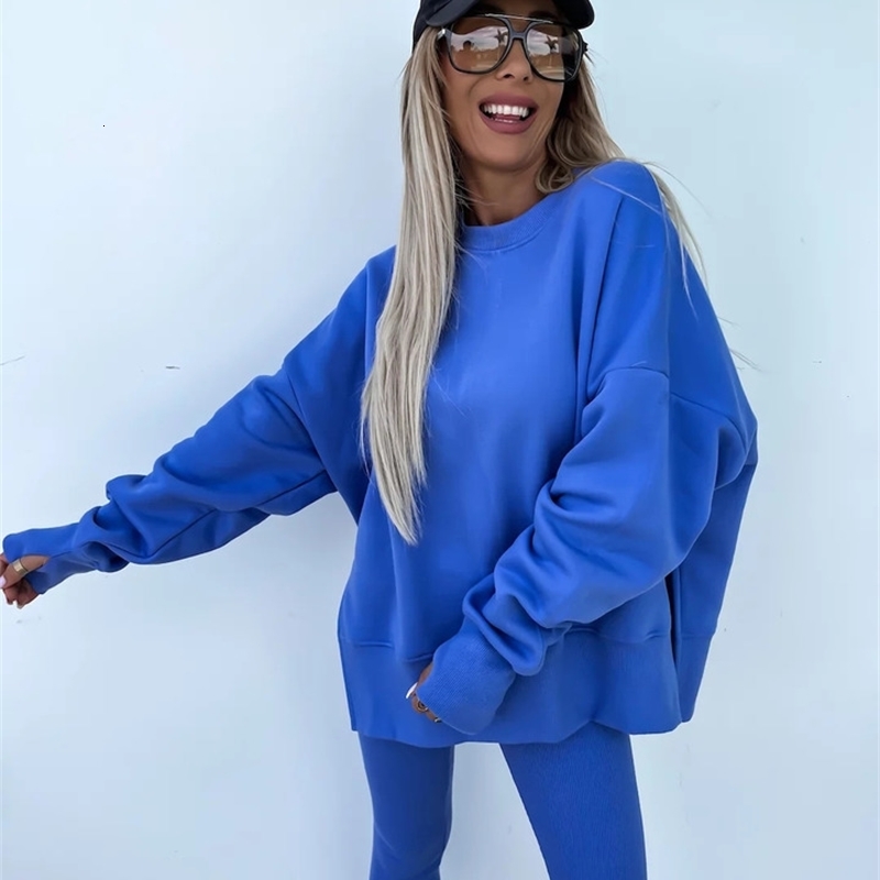 Spring summer 2024 Shirt casual loosefitting sweater tight pants 2 piece suit sets for women pieces trousers y240905