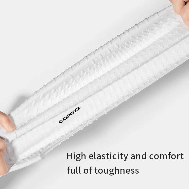 Summer solid color particle swimming cap high elasticity silicone waterproof earmuffs mens womens and adult swimming pool caps CL241009