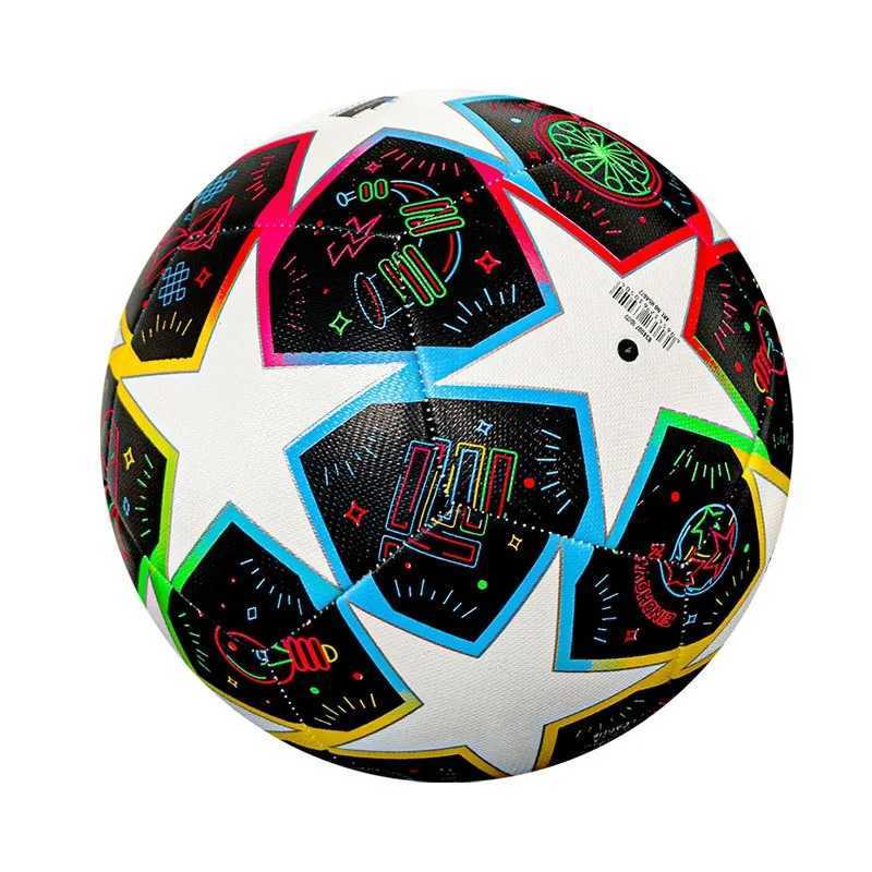 Standard size 4 and 5 football PU machine explosion-proof training football indoor and outdoor use footballW241008
