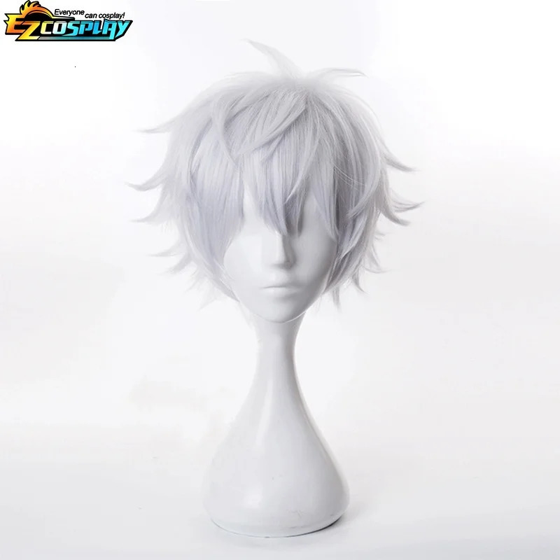 Gojo Satoru cosplay uniform Jujutsu Kaisen Gojo Satoru cosplay costume high school uniform wig set Halloween mens clothing 241009