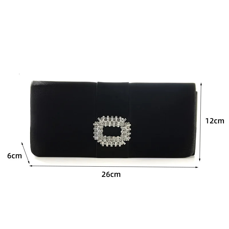 Diamond Womens Clutch Bag Fashion Velvet Evening Party Clutch Dinner Wallet Womens Day Shopping Shoulder Bag 241008