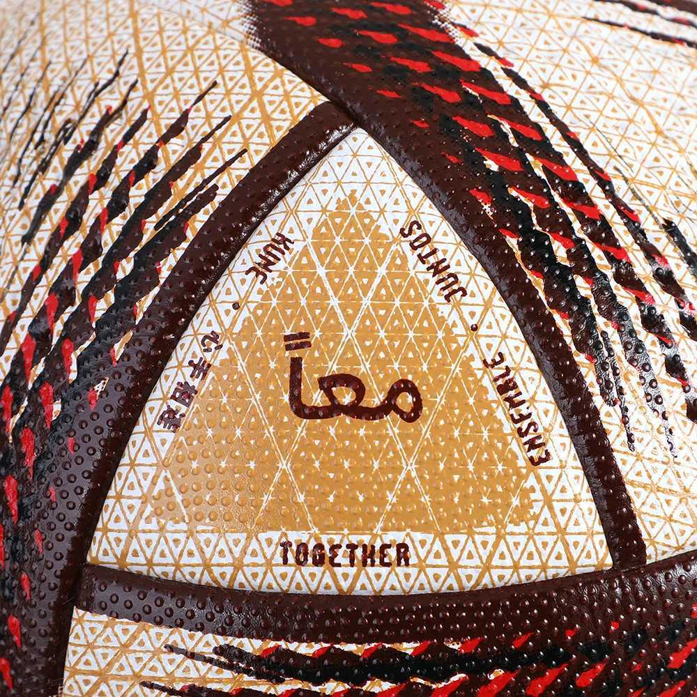 2022 High Quality Football Official Size 5 PU Material Seam Wear resistant Match Training Football Voetbal BolaW241008