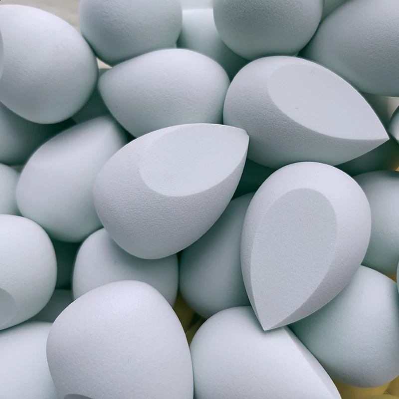 50 pieces/bag Wholesale Makeup Sponge Droplet Shape Makeup Soft Foundation Puff concealer Blending Beauty Tools 241008