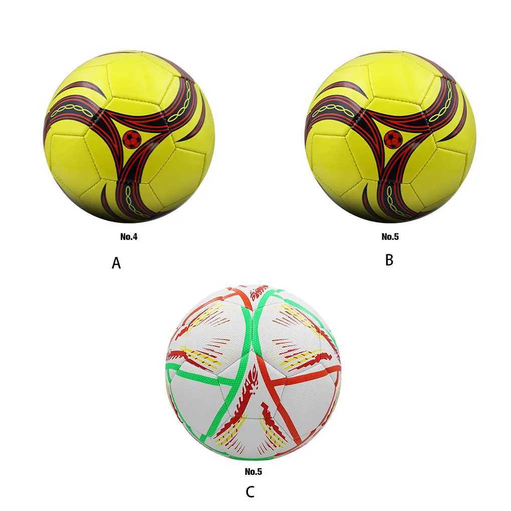Football Size 4- Promoting Teamwork and Fun in Football Training Childrens Football Yellow No. 5W241008