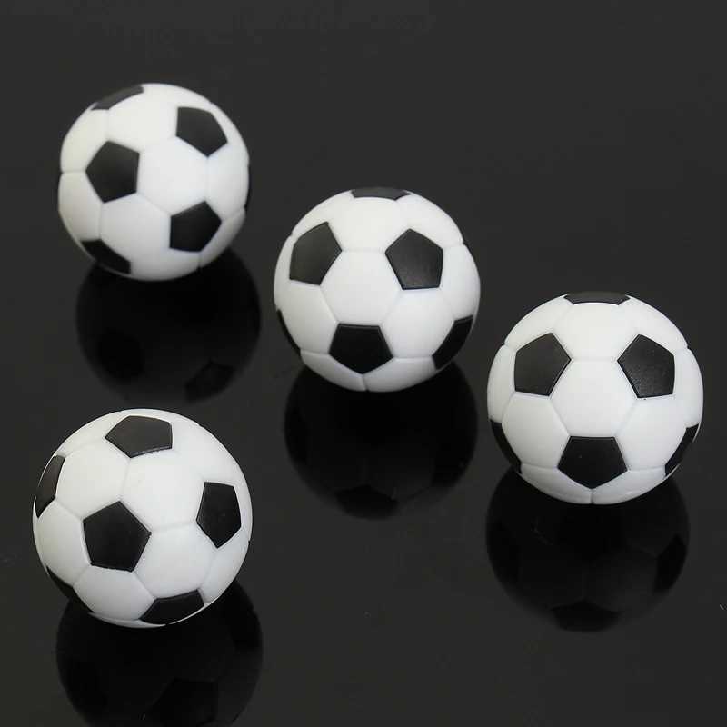 1Pcs 32mm label football replaces football game mini resin label football black and white ball indoor party board gameW241008