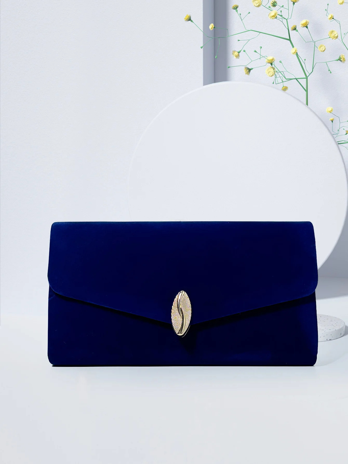 Red blue vintage elegant velvet evening bag fashionable high-end sensory clutch shoulder bag wedding party womens small handbag 241008