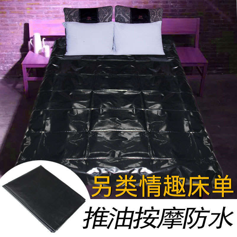 Sexy SM props, oil pushing massage, wax dripping, thickened waterproof bed sheets, portable outdoor field bed sheets, adult products