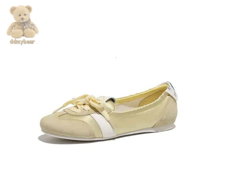 Ddmybear 2024 Shallow Mouth Flat Bottom Ballet Style One Step Simple And Versatile Mary Jane Training Single Shoes Chinese Brand Shoes F1010-57