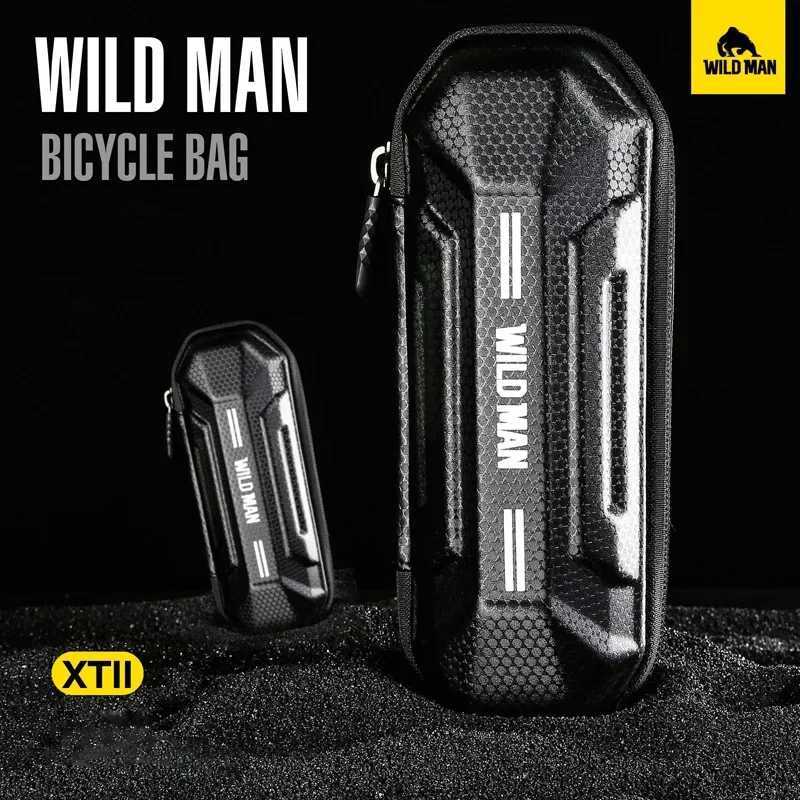 Wild person hard shell bicycle bag rainproof bicycle repair kit road bicycle bag Mtb frame bag W241008 W241008