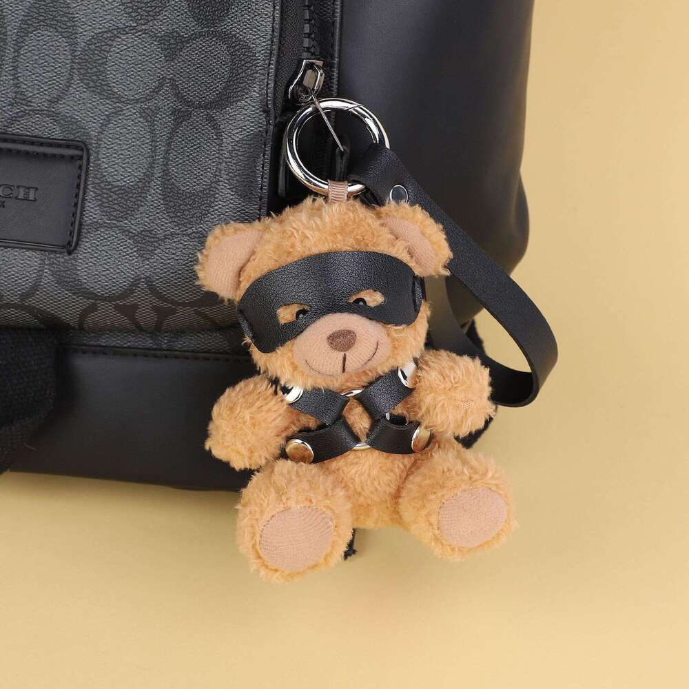 Sex toys, SM props, decorative toys, bound teddy bears, keychains, cute mini bear pendants, hair replacement