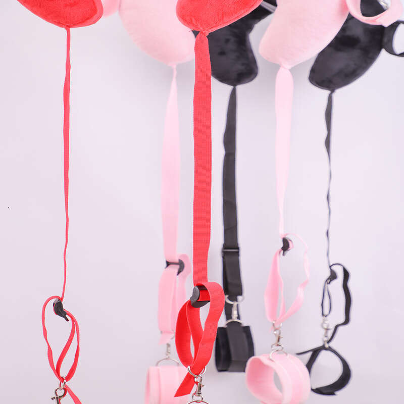Cross border hot selling bed SM props, sex split leg pillows, integrated straps, sex handcuffs, foot cuffs, alternative adult products