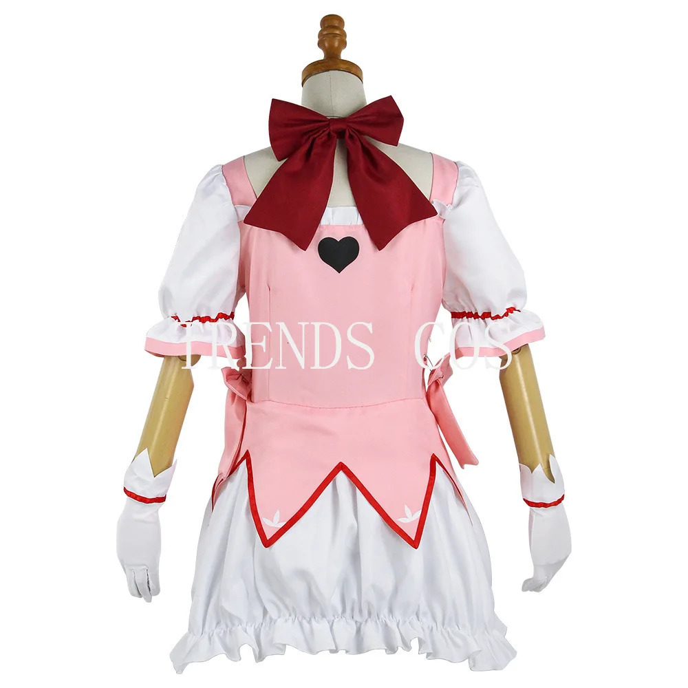 Cosplay anime Kaname Madoka cosplay costumes Magica dresses wigs manga exhibition 241007