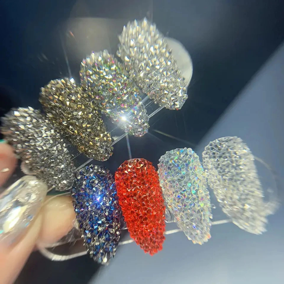 Sparkling Fairy Nail Art Sparkling Decoration Magic Adhesive Diamond for Sparkling Nails and Breathing Manipulation. D Charm Nail 241008