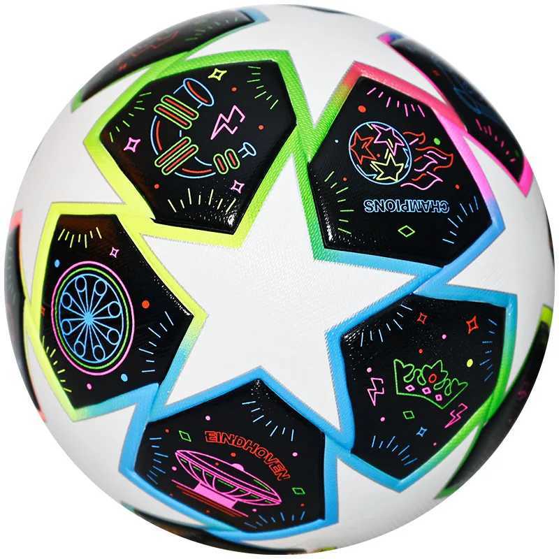 Size 5 Adult Football Hot Adhesive Student Game Training Ball Soft PU Wear resistant Football Team Sports AcademyW241008