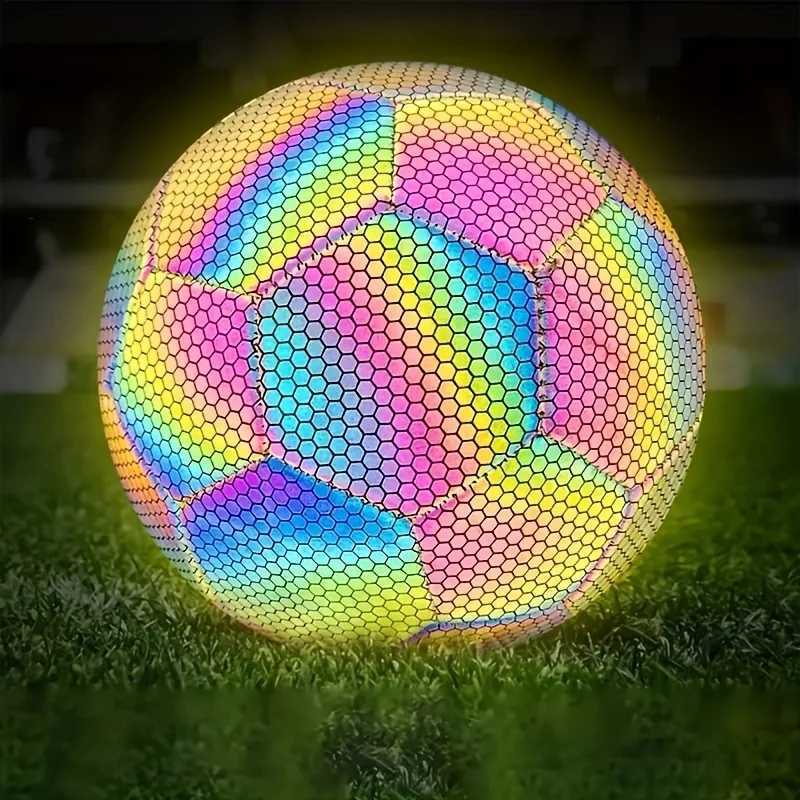 1 size 5 Rcctive football illuminated color football for indoor and outdoor trainingW241008