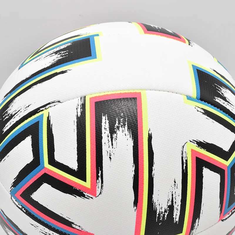 1 PU IC soccer ball standard size 5 machine stitched soccer ball perfect for outdoor sports ague matches training ballsW241008