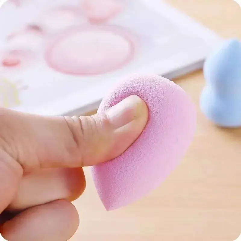 50 mini cosmetics egg puffs mixed with foundation make-up powder makeup mixer applicator sponge dry wet face puff air cushion tool 241008
