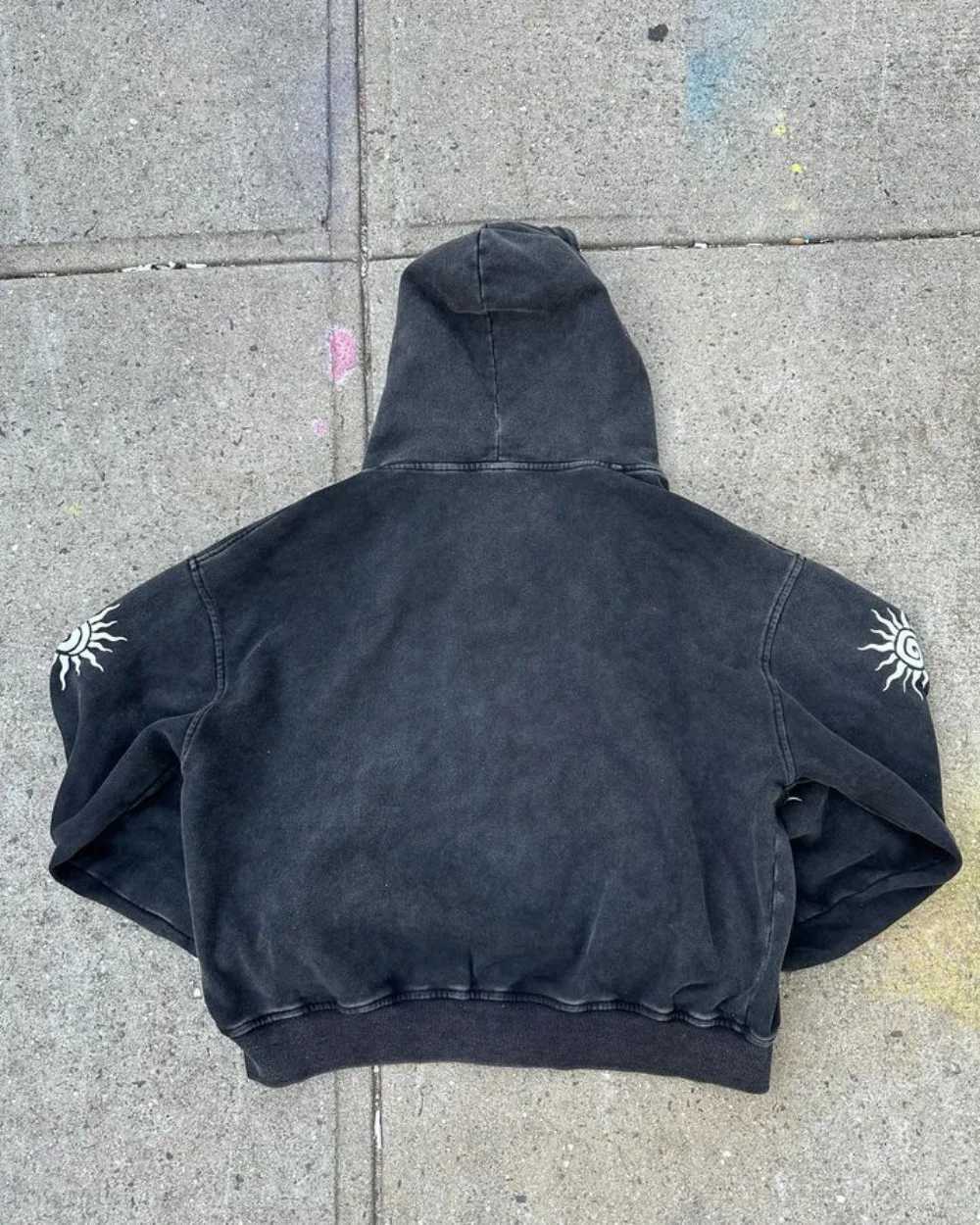 Men's Hoodies Sweatshirts Street retro clothing mens flame printed oversized sportswear womens Y2K Gothic punk Harajuku casual loose zipper Q2410