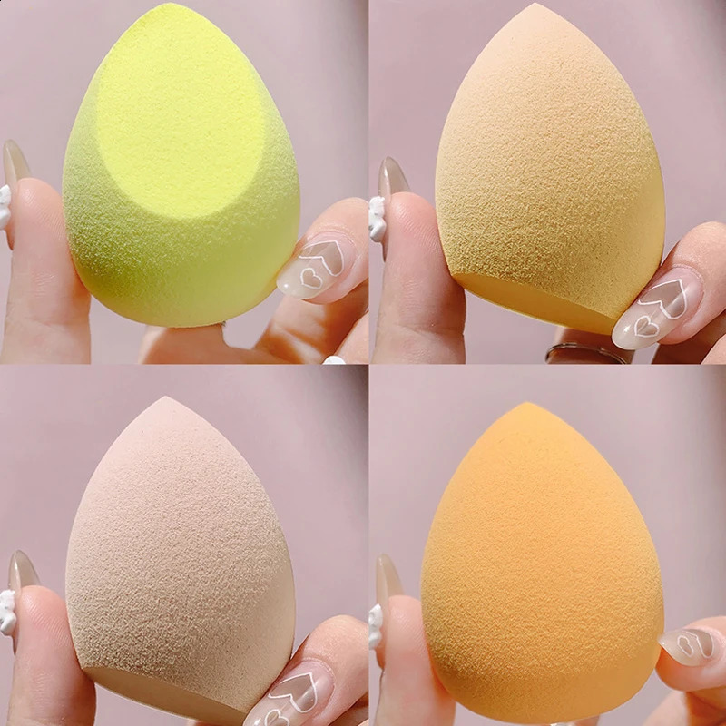 50 pieces/bag Wholesale Makeup Sponge Droplet Shape Makeup Soft Foundation Puff concealer Blending Beauty Tools 241008