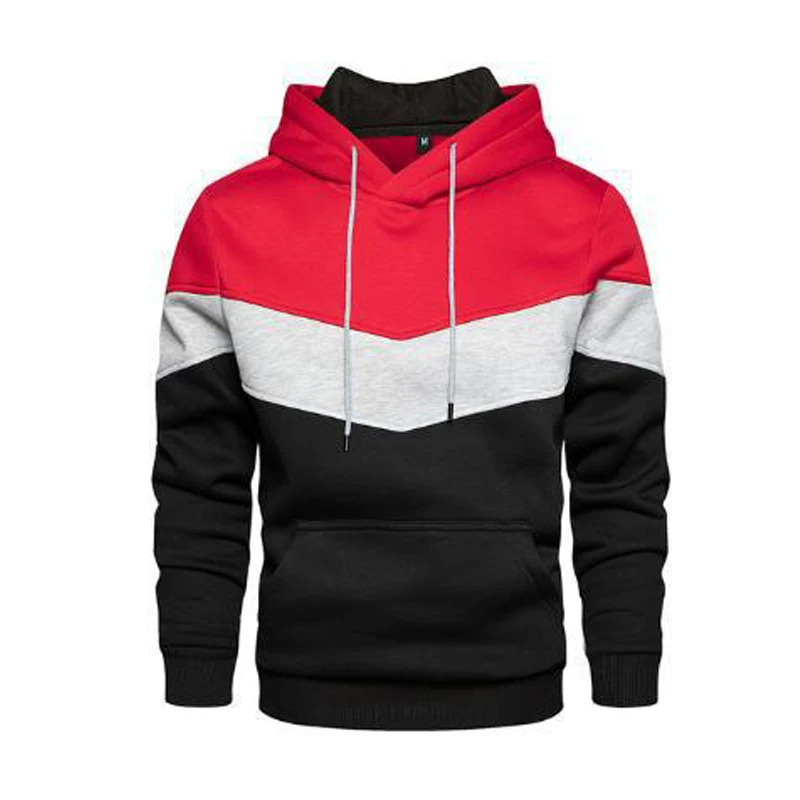 Spring Autumn Mens Hoodies Color Striped Slim Hooded Sweatshirts Coats Male Casual Sportswear Streetwear Drop 240930