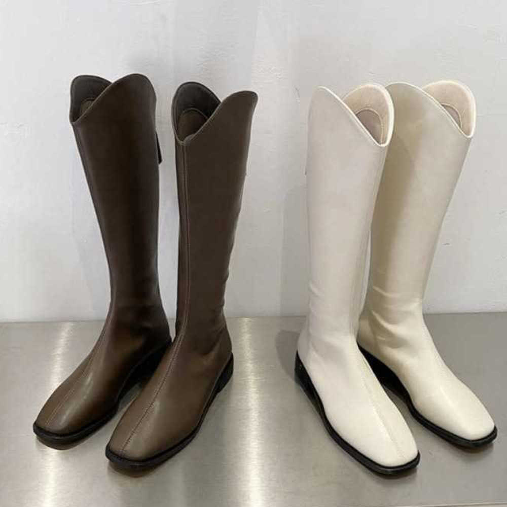 Knee Length Martin Boots Autumn Winter New Styles Martin Boots High Boots Knight Boots Long Fashion Boots Womens Long Boots Slim Legs 240826