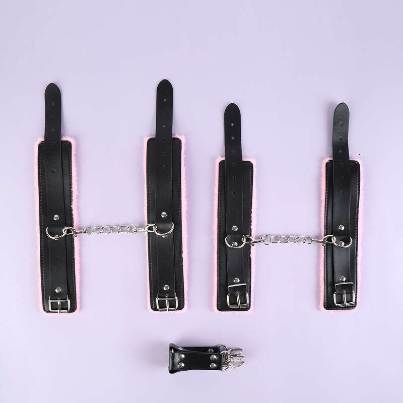 SM torture equipment, adult sex toys, cross-border hands and feet, back handcuffs, bound handcuffs, foot handcuffs, adult toys, cross buckles