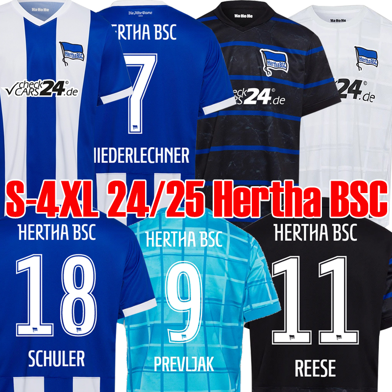 4XL 24 25 Hertha Union Berlin 2024 Soccer Jerseys KRUSE Haraguchi TRIMMEL ANDRICH FRIEDRICH BSC PIA TEK CUNHA CORDOBA DARIDA SELKE KHEDIRA jersey football shirts