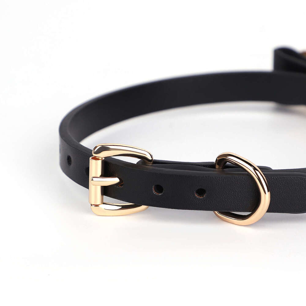 SM Sex Prop Black Gold Bow Sex Collar Training Female Slave Traction Neck Set Alternative SM Adult Products
