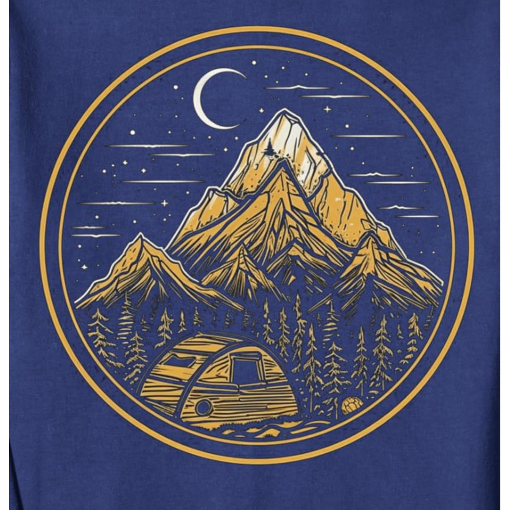 Long Sleeve Shirts for Men sweatshirt Camping Hiking Mountain Forest Nature Lover Camper Gifts Sweatshirt Tee Streetwear Casual tops clothes