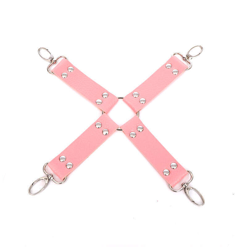 Sexy SM products for women, binding straps, cross shaped buckles, handcuffs, accessories, female slave training, alternative torture tools