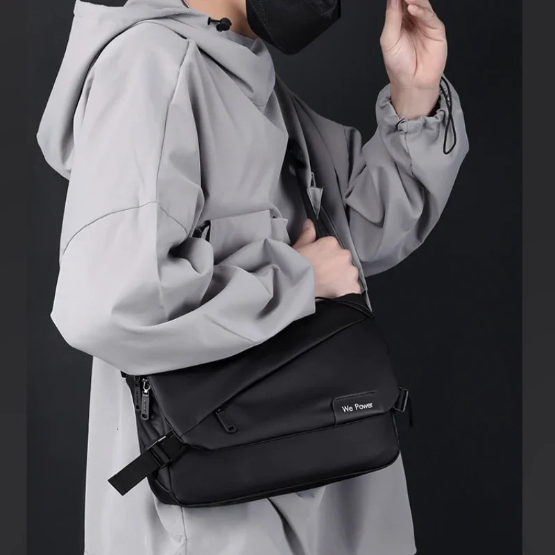 Large capacity Busos mens simple and fashionable bag waterproof business briefcase crossover luggage 241008