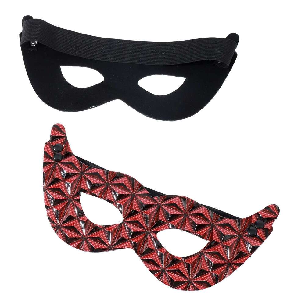 Manufacturer direct sales SM adult sex toy eye mask, dance party diamond patterned mask, alternative flirting leather eye mask