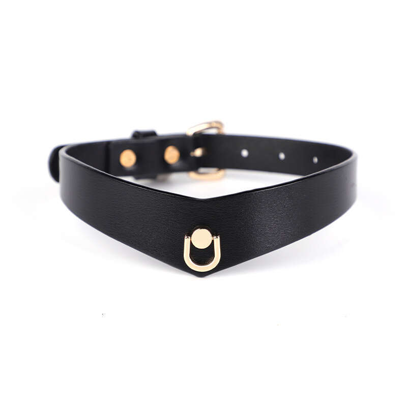 High end genuine leather SM props, sex collars, traction, sex training, female slave neck covers, alternative choker, adult products