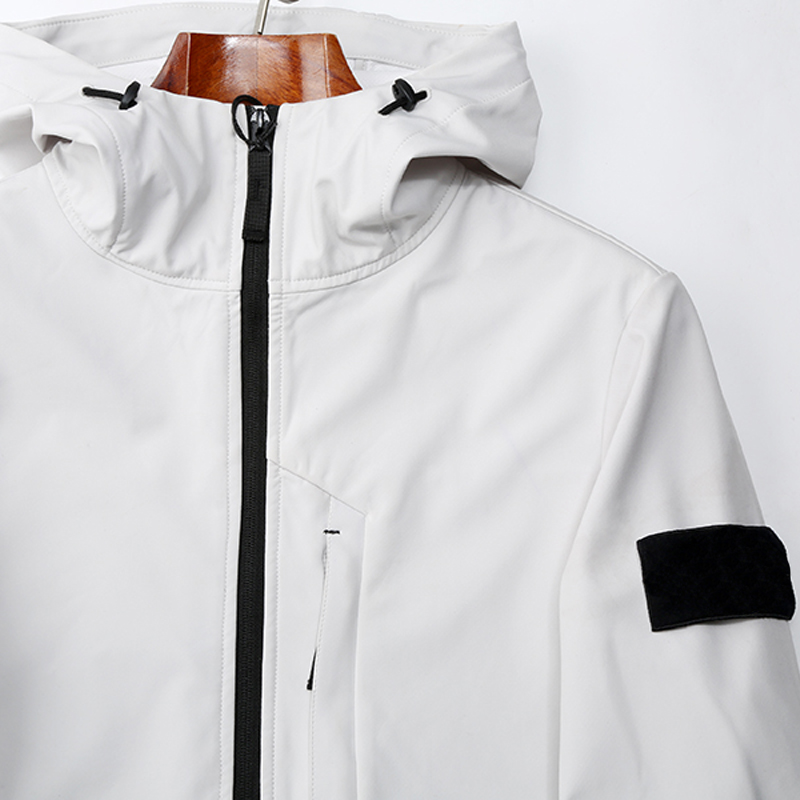Fall/Winter Windproof Hooded Men's Loose American Toog Waterproof Jacket Coat