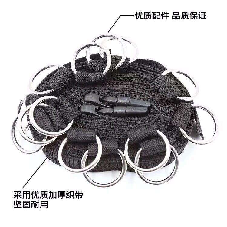 Cross border SM adult sex toys, couple bed binding, restraint strap, plush hand and foot cuffs, training toy set