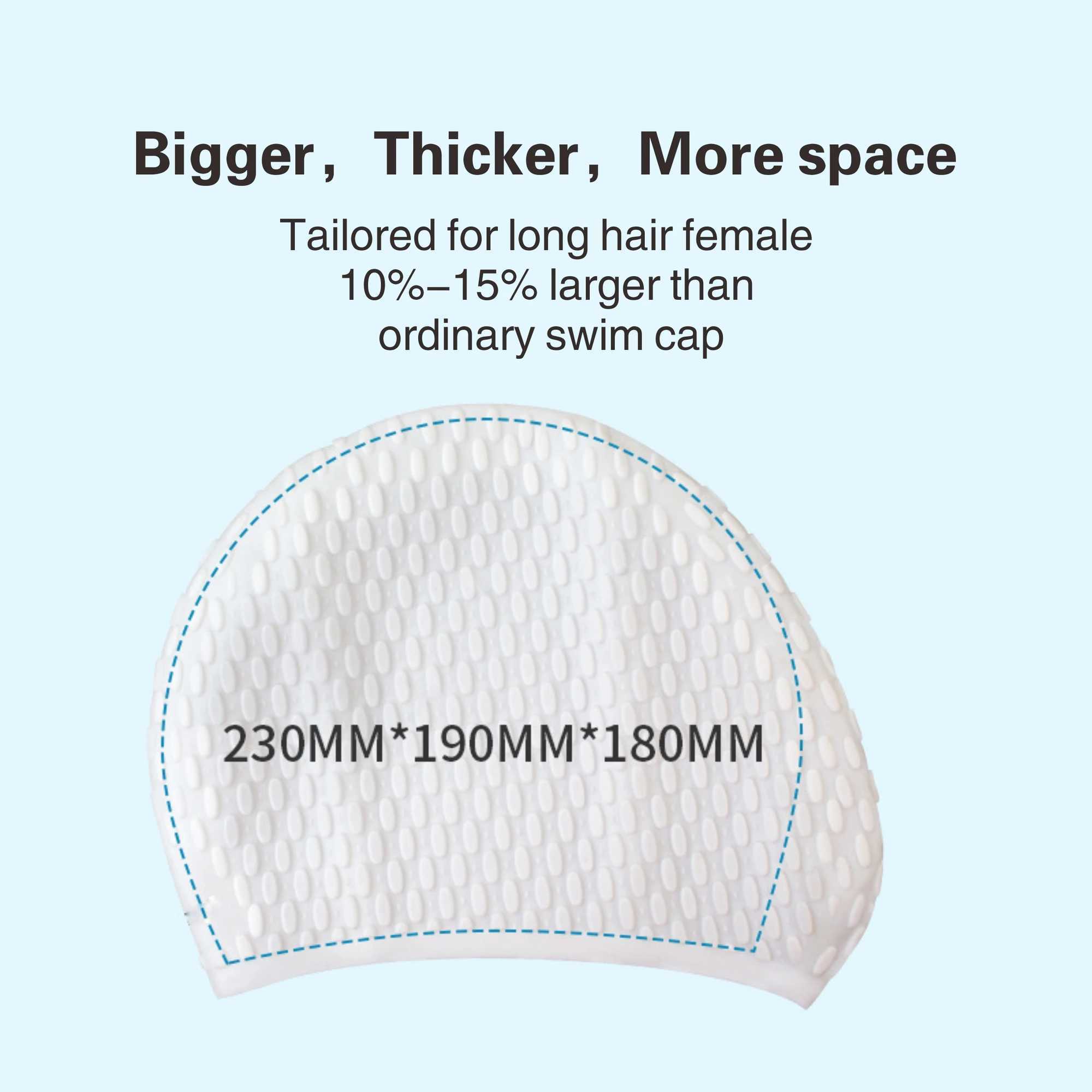 Fashionable silicone swimming cap adult solid swimming cap high elasticity waterproof ear protection hair protection water sports ultra-thin cap CL241