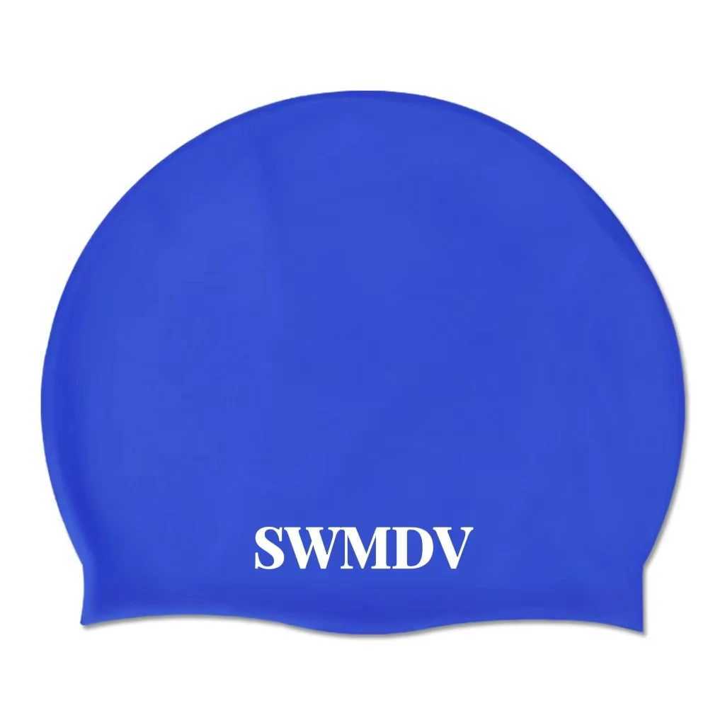 Adult waterproof flexible silicone gel ear long hair protective swimming cap Plus size high elastic surfing beach bathing diving cap CL241009